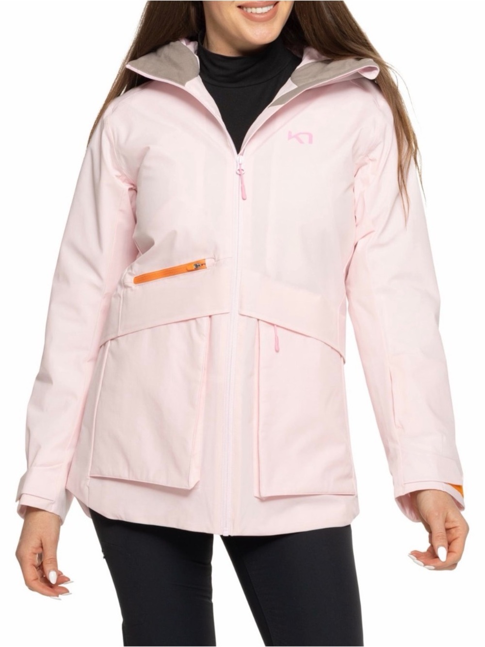 Kari Traa Pink Insulated Ski Jacket